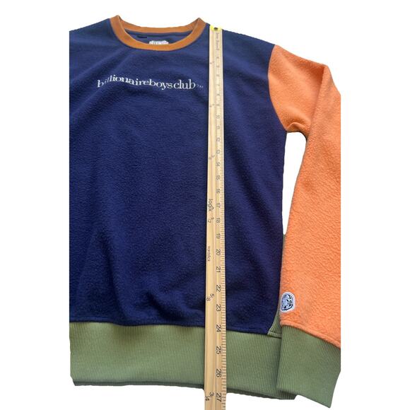 Billionaire Boys Club Crewneck Sweatshirt Men L Oversized Color-Block Streetwear - Picture 6 of 12